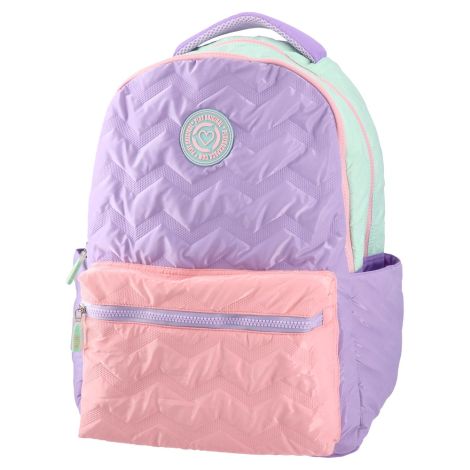 Školní batoh POP Fashion, Pastel quilt