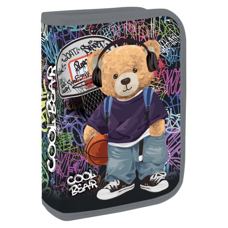 Penál prázdný - 1 patrový JUNIOR S8 - Cool Bear