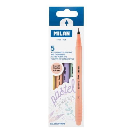 Liner MILAN Sway 0,4mm Pastel - sada 5 ks