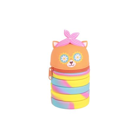 Pouzdro na pera 1-zipové Rainbow Mouse