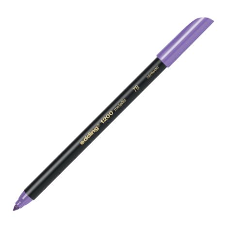 Popisovač Edding 1200 metalický fialový