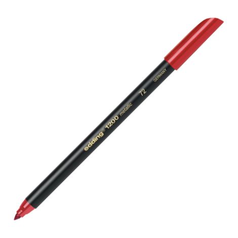 Popisovač Edding 1200 metalický červený