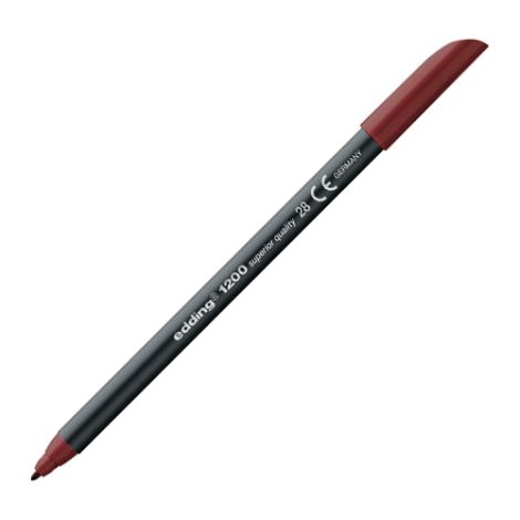 Popisovač Edding 1200 červený - English Red