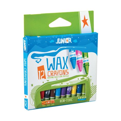 Voskovky JUNIOR Ultra barevné, sada 12 ks