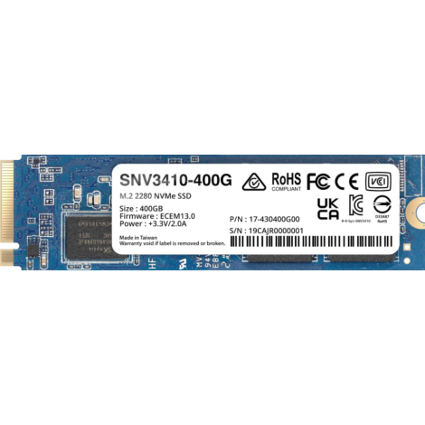 Synology SNV3410/400GB/SSD/M.2 NVMe/5R SNV3410-400G