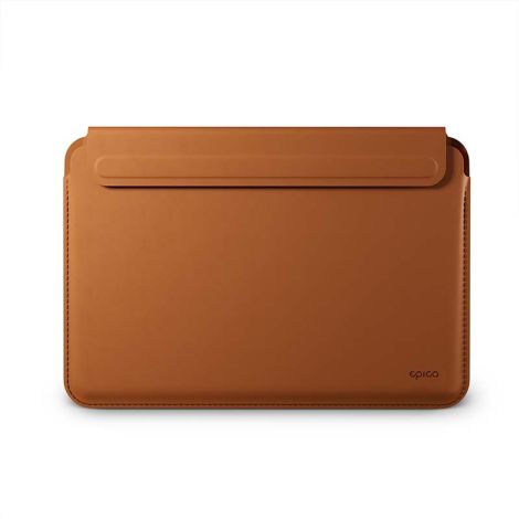 Epico Uni Leather Sleeve 14'' Laptops - hnedá 9911141700003