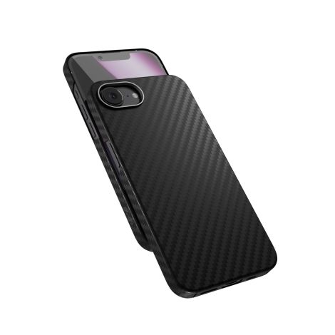 Epico Mag+ Carbon Case for iPhone 16e - čierna 93610191300001