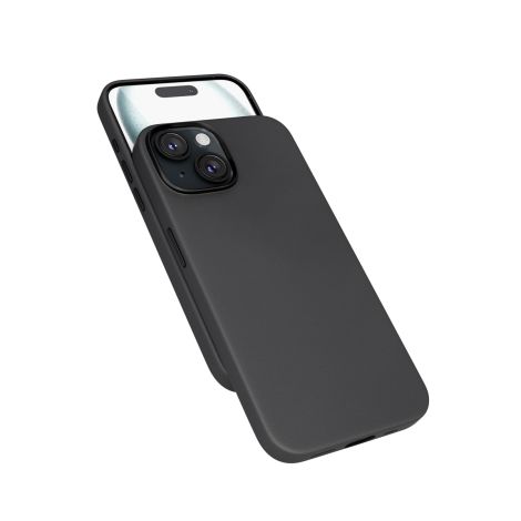 Epico Mag+ kožený kryt iPhone 15 - čierna 81110131300001