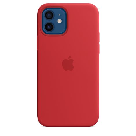 iPhone 12/12 Pro Silicone Case w MagSafe (P)RED/SK MHL63ZM/A