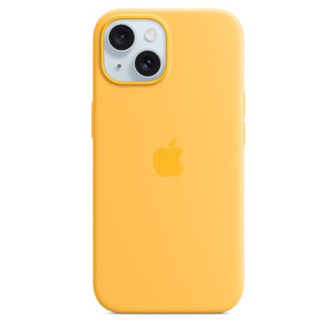 iPhone 15 Silicone Case with MS - Sunshine MWNA3ZM/A