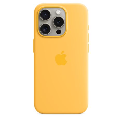 iPhone 15 Pro Silicone Case with MS - Sunshine MWNK3ZM/A