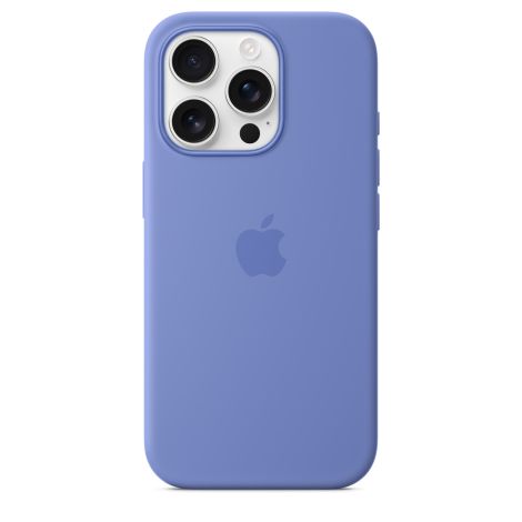 iPhone 16 Pro Silicone Case with MS - Periwinkle MDG14ZM/A