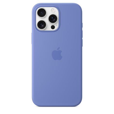 iPhone 16 Pro Max Silicone Case with MS-Periwinkle MDH04ZM/A