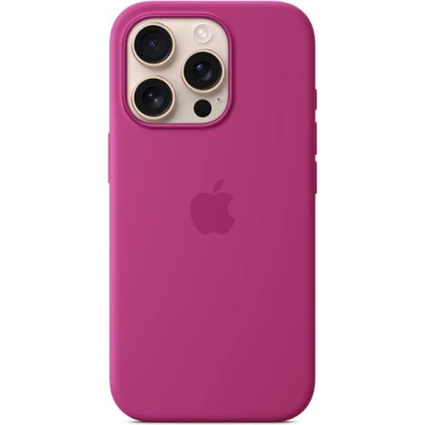 iPhone 16 Pro Silicone Case with MS - Fuchsia MYYN3ZM/A