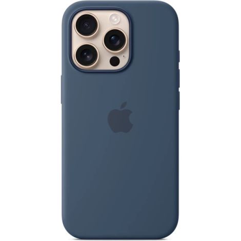 iPhone 16 Pro Max Silicone Case with MS - Denim MYYU3ZM/A