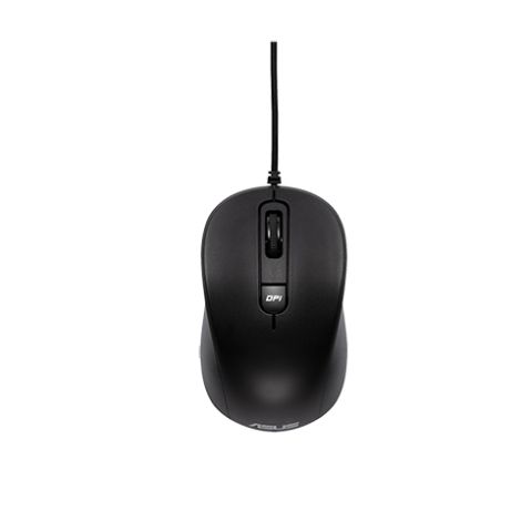 ASUS MU101C/Kancelárska/Optická/3 200 DPI/Drôtová USB/Čierna 90XB05RN-BMU000