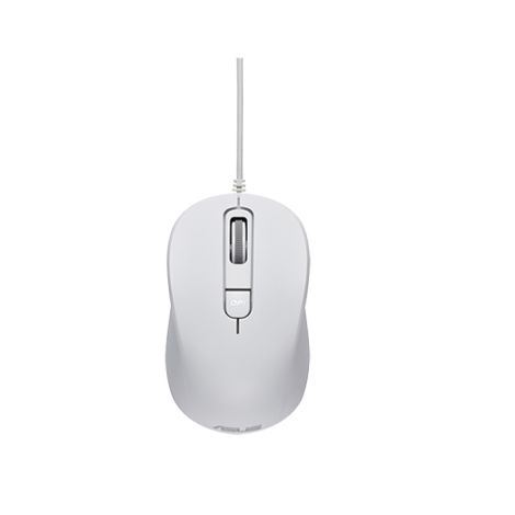 ASUS MU101C/Kancelárska/Optická/3 200 DPI/Drôtová USB/Biela 90XB05RN-BMU010