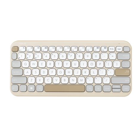 ASUS KW100/Bezdrôtová Bluetooth/Béžová 90XB0880-BKB0V0