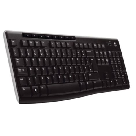 Logitech K270/Bezdrôtová Bluetooth/US layout/Čierna 920-003738