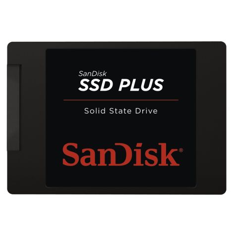 Sandisk Plus/480GB/SSD/2.5"/SATA/Čierna/3R SDSSDA-480G-G26
