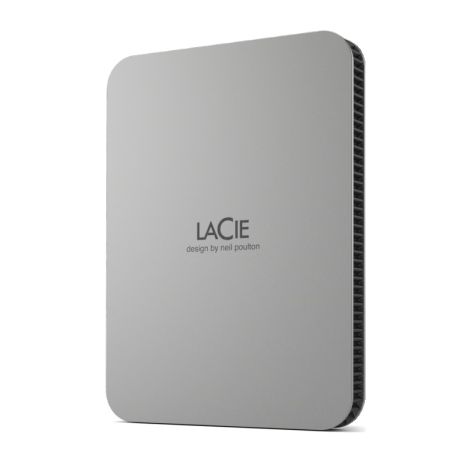 LaCie Mobile/2TB/HDD/Externá/2.5"/Strieborná/3R STLP2000400