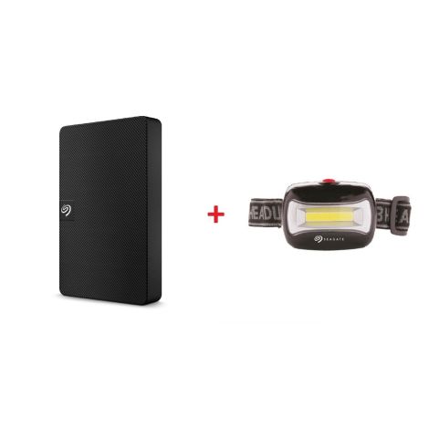 Ext. HDD 2,5" Seagate Exp Port 1TB čierny + čelovka 