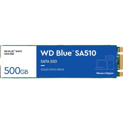 WD Blue SA510/500GB/SSD/M.2 SATA/5R WDS500G3B0B