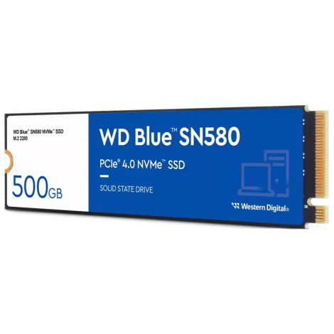WD Blue SN580/500GB/SSD/M.2 NVMe/5R WDS500G3B0E