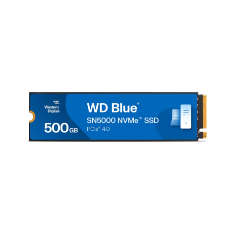 SSD 500 GB WD Blue SN5000 NBMe M.2 PCIe Gen4 2280 WDS500G4B0E