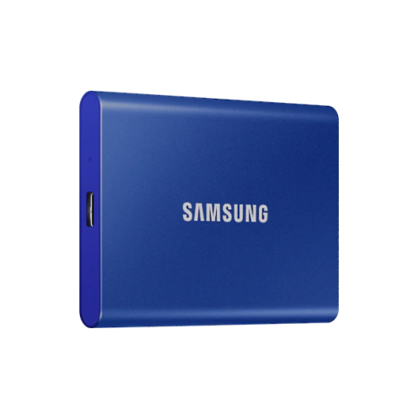 Samsung T7/500GB/SSD/Externý/2.5"/Modrá/3R MU-PC500H/WW