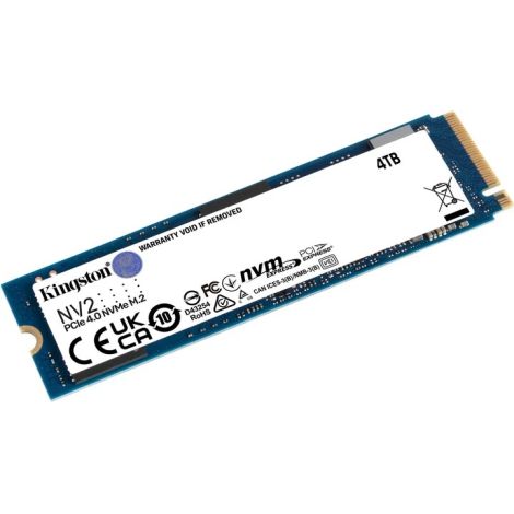 Kingston NV2/4TB/SSD/M.2 NVMe/Modrá/3R SNV2S/4000G