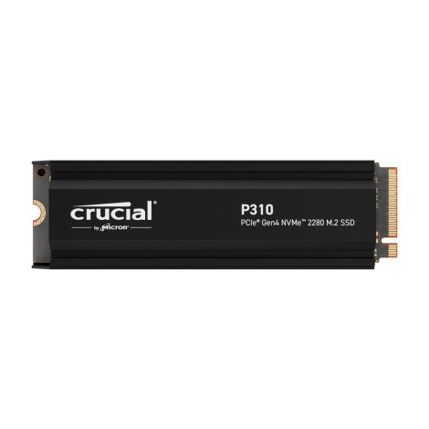 Crucial P310/2TB/SSD/0/M.2 NVMe/Čierna/Heatsink/5R CT2000P310SSD5