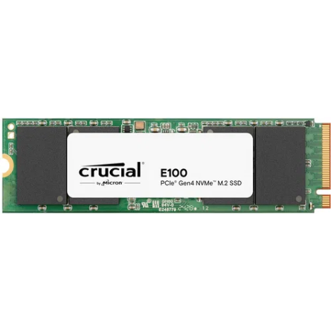 Crucial E100 480GB PCIe Gen4 2280 NVMe M.2 SSD CT480E100SSD8