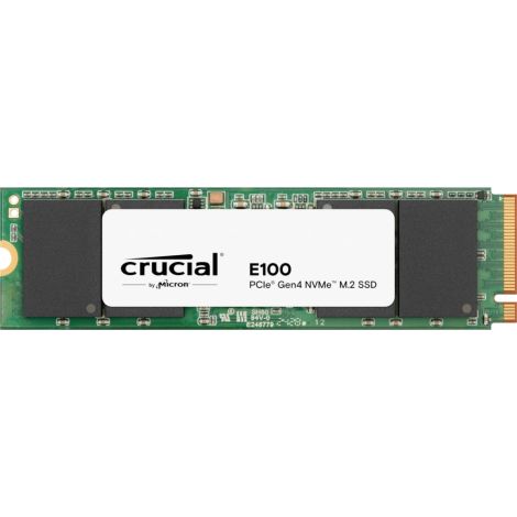 Crucial E100 2TB PCIe Gen4 2280 NVMe M.2 SSD CT2000E100SSD8