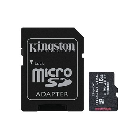 Kingston Industrial/micro SDHC/16GB/UHS-I U3 / Class 10/+ Adaptér SDCIT2/16GB