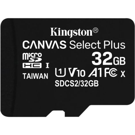 Kingston Canvas Select Plus A1/micro SDHC/32GB/100MBps/UHS-I U1 / Class 10 SDCS2/32GBSP