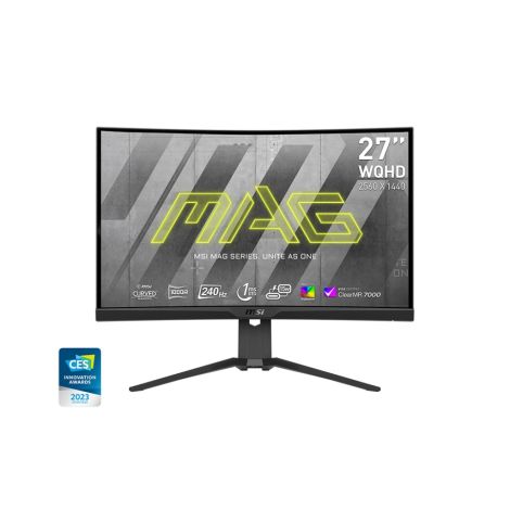 MSI MAG/275CQRXF/27"/VA/QHD/240Hz/1ms/Black/3R MAG 275CQRXF