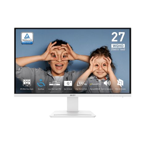 MSI Pro/MP273QW E2/27"/IPS/QHD/100Hz/1ms/White/2R PRO MP273QW E2