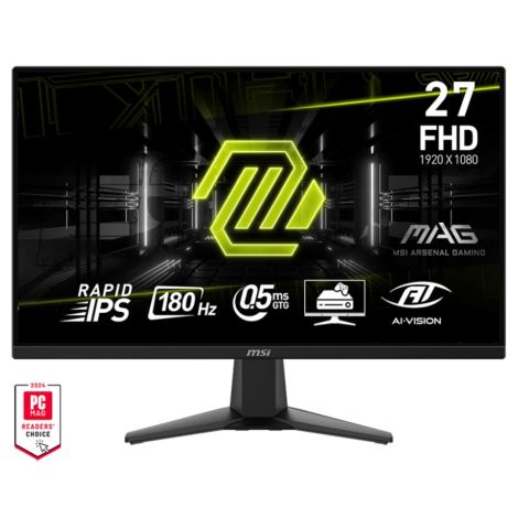 MSI MAG/275F/27"/IPS/FHD/180Hz/0,5ms/Black/2R MAG 275F