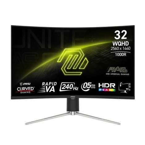 MSI MAG/325CQRXF E2/31,5"/VA/QHD/240Hz/0,5ms/Čierna/3R MAG 325CQRXF E2