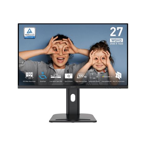 MSI Pro/MP273QP E2/27"/IPS/QHD/100Hz/1ms/Black/2R PRO MP273QP E2