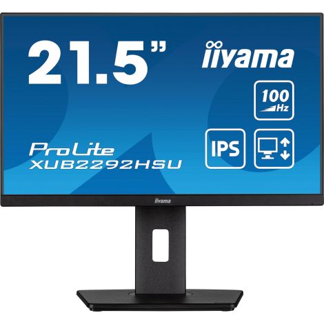 iiyama ProLite/XUB2292HSU-B6/21,5"/IPS/FHD/100Hz/0,4ms/Black/3R XUB2292HSU-B6