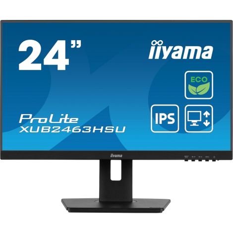iiyama ProLite/XUB2463HSU-B1/23,8"/IPS/FHD/100Hz/3ms/Black/3R XUB2463HSU-B1