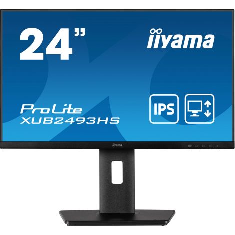 iiyama ProLite/XUB2493HS-B5/23,8"/IPS/FHD/75Hz/4ms/Black/3R XUB2493HS-B5