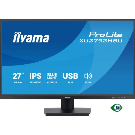 iiyama ProLite/XU2793HSU-B7/27"/IPS/FHD/100Hz/1ms/Black/3R XU2793HSU-B7