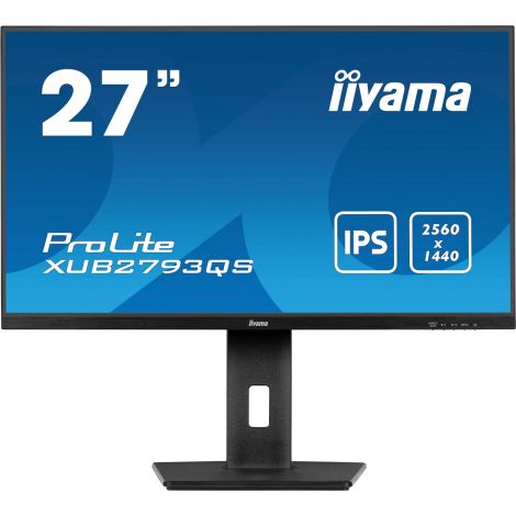 iiyama ProLite/XUB2793QS-B7/27"/IPS/QHD/100Hz/1ms/Black/3R XUB2793QS-B7