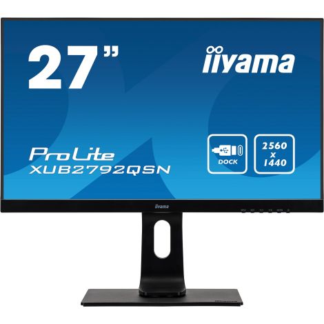 iiyama ProLite/XUB2792QSN-B5/27"/IPS/QHD/75Hz/4ms/Black/3R XUB2792QSN-B5