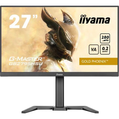 iiyama G-Master/GB2795HSU-B1/27"/VA/FHD/280Hz/0,2ms/Black/3R GB2795HSU-B1