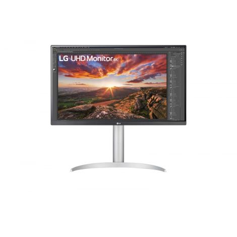 LG/27UP85NP-W/27"/IPS/4K UHD/60Hz/5ms/White-Slvr/2R 27UP85NP-W.AEU