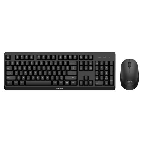 Philips klávesnica + myš SPT6307BL- bezdrôtová US SPT6307BL